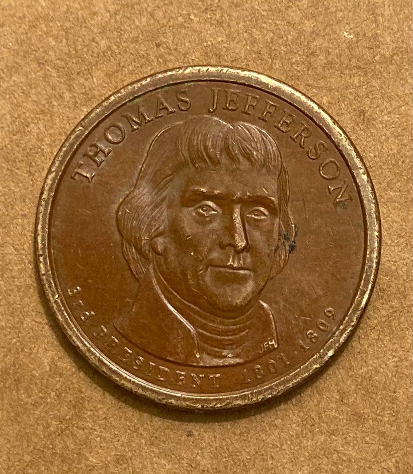 Gold-Dollar-Error?-Missing-Magn.-Layer?-Improperly-Annealed-Planchet?